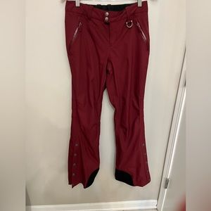 Athleta flare ski pants